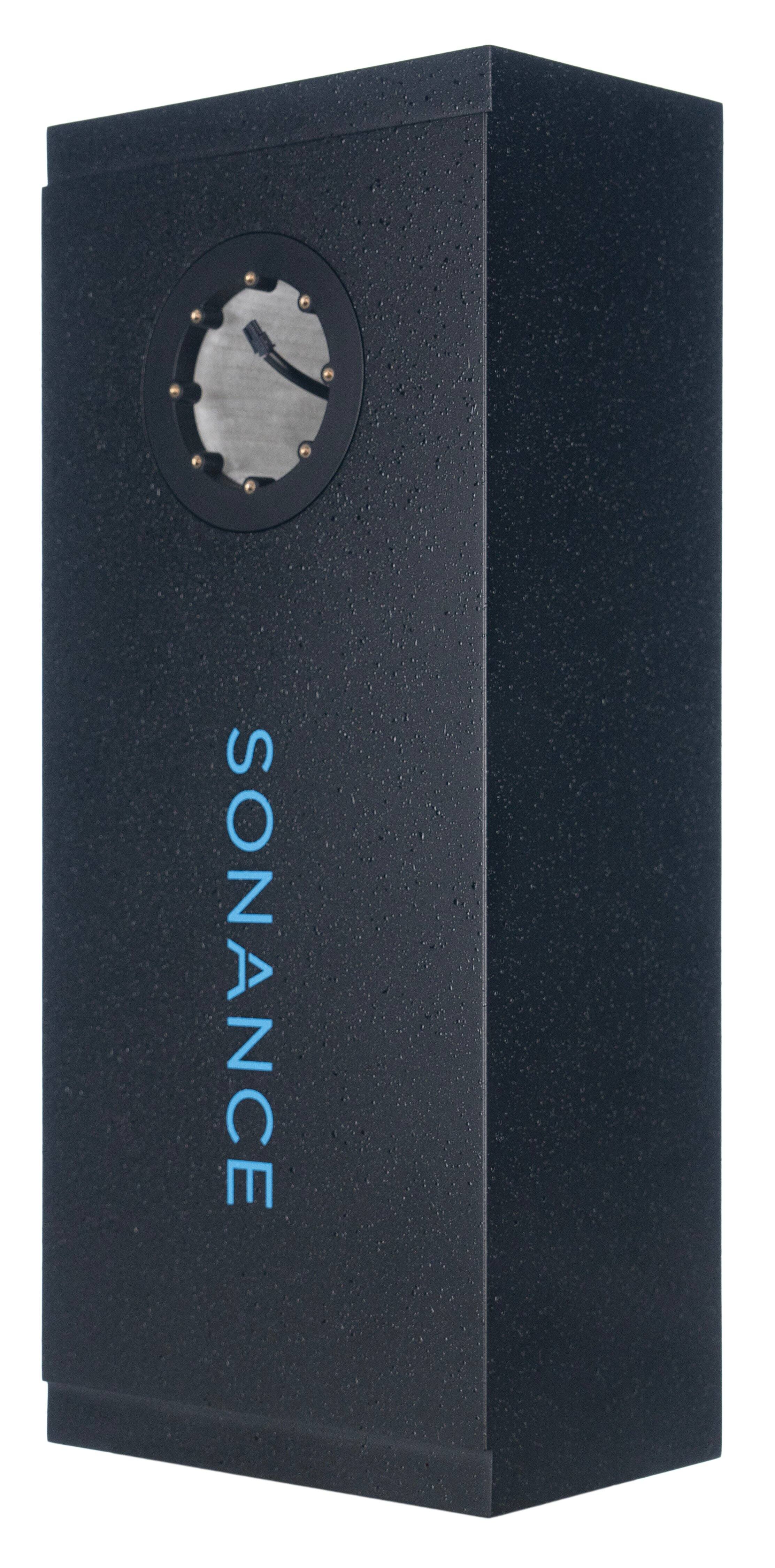 Left. Sonance - SA4-66-COMPLETE-T - Small Aperture 4" 2-Way In Ceiling Speaker (Each) - Paintable White.