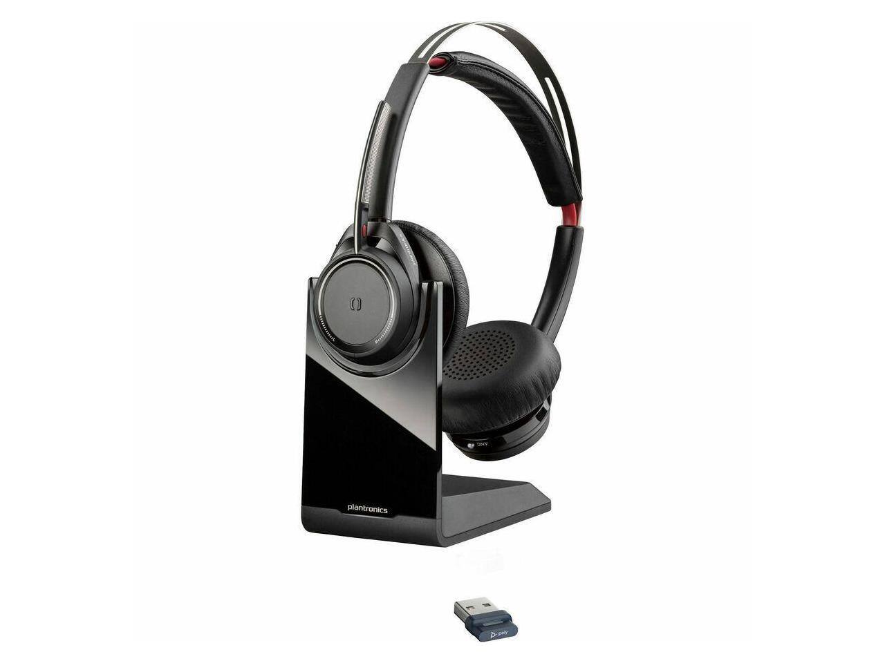 Alt View 3. HP - HP Poly Voyager Focus UC charging stand - USB-A Model 85R99AA.