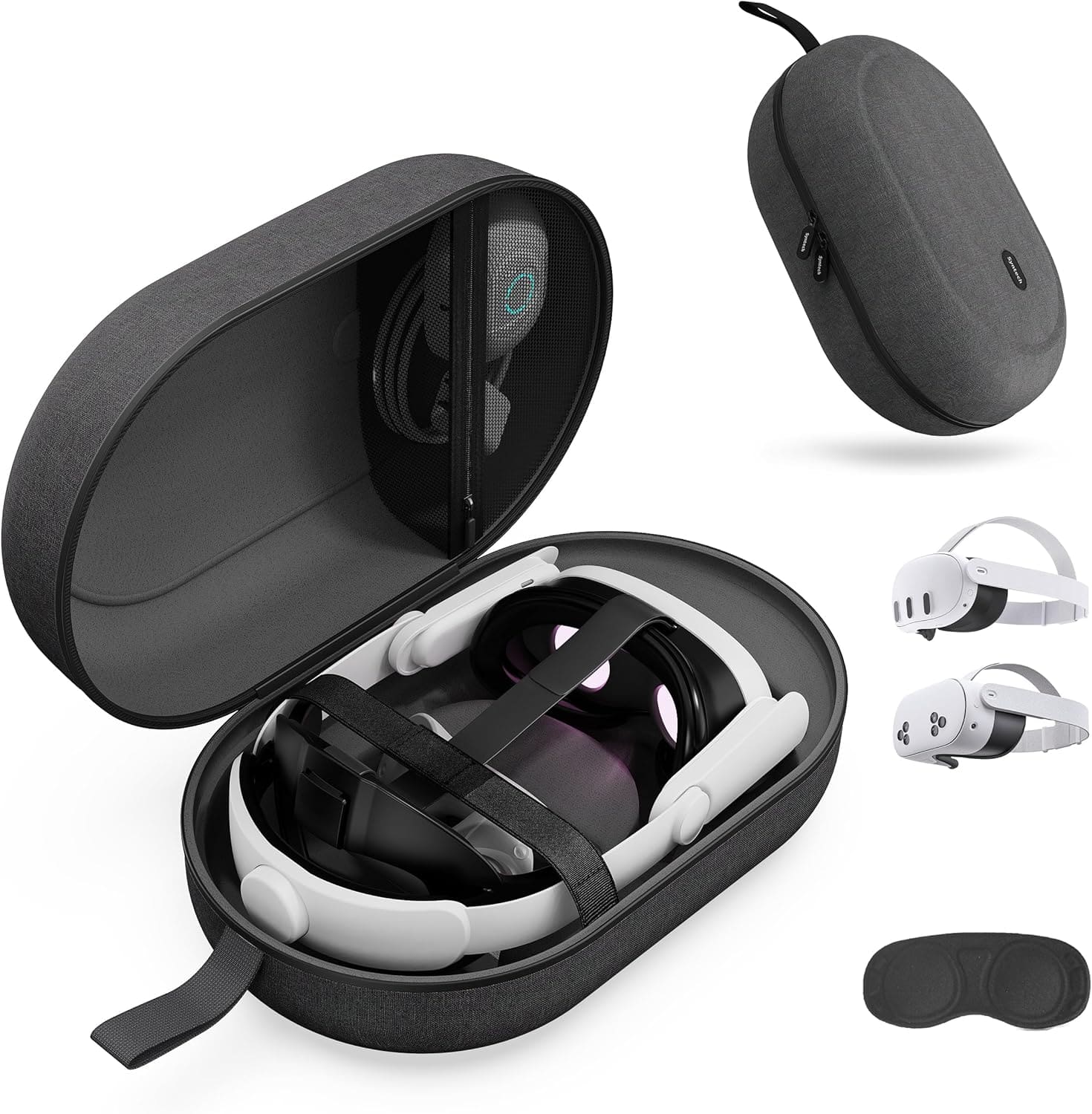 個人装備  Quest 2 Syntech Medium Hard Carrying Case Compatible with Meta Quest