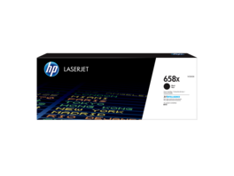 HP - 658X High Yield Black Original LaserJet Toner Cartridge, ~33,000 pages,