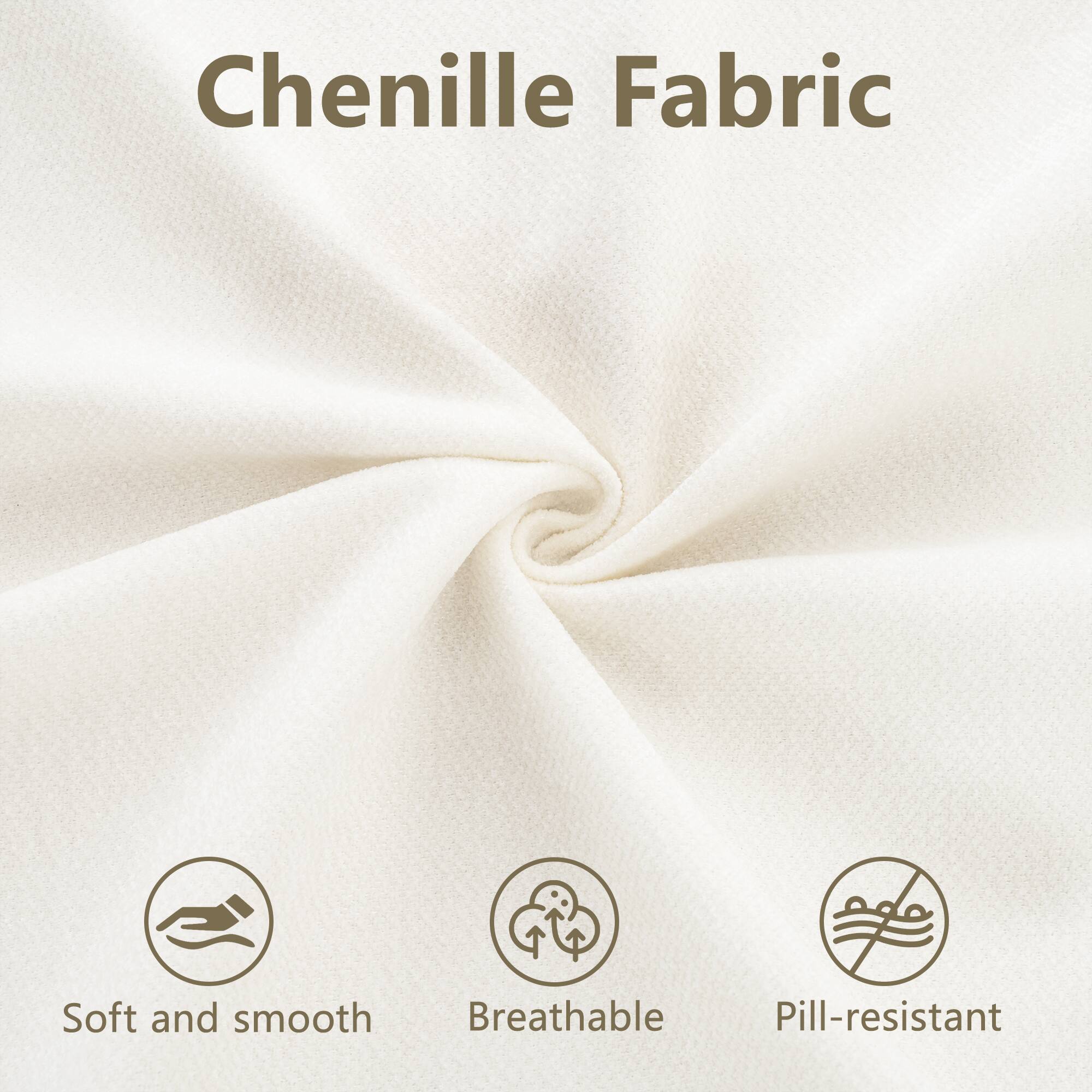 Chenille Fabric

- Soft and smooth
- Breathable
- Pill-resistant