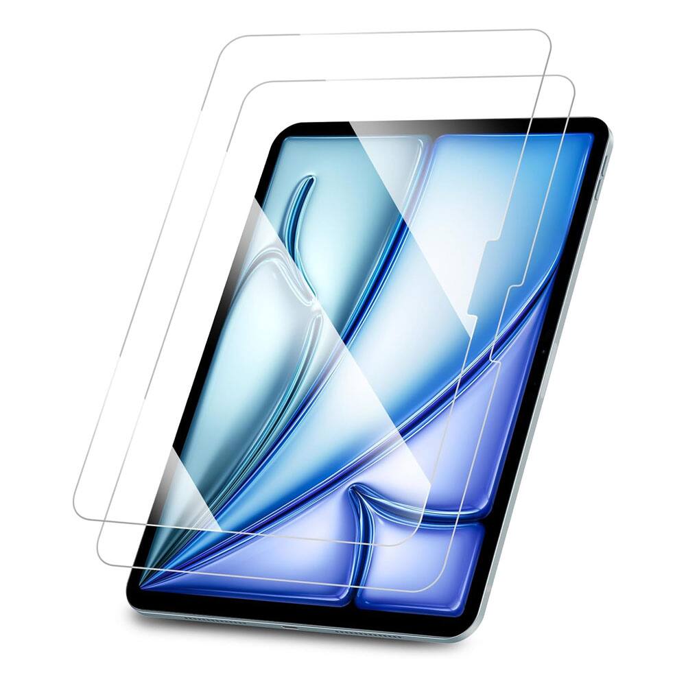 Front. Fintie - 2-Pack Screen Protector for iPad Air 11 in M4/M3/M2 (2026/2025/2024) & iPad Air 5th 4th | 9H Hardness Tempered Glass - Clear.
