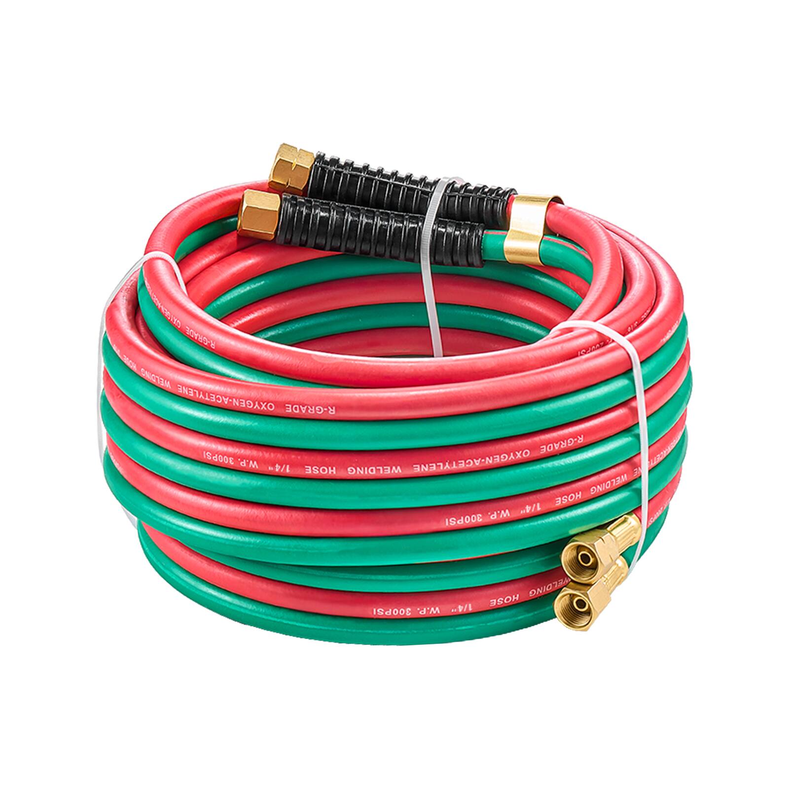 I F 0H   O OXYGEN-ACETYLENE R-GRADE R-GRADE A 300PSI W.P. 1/4" OXYGEN-ACETYLENE O HOSE WELDING 3 WELDING HOSE W.P. 1/4" 300PSI W.P. 1/4
