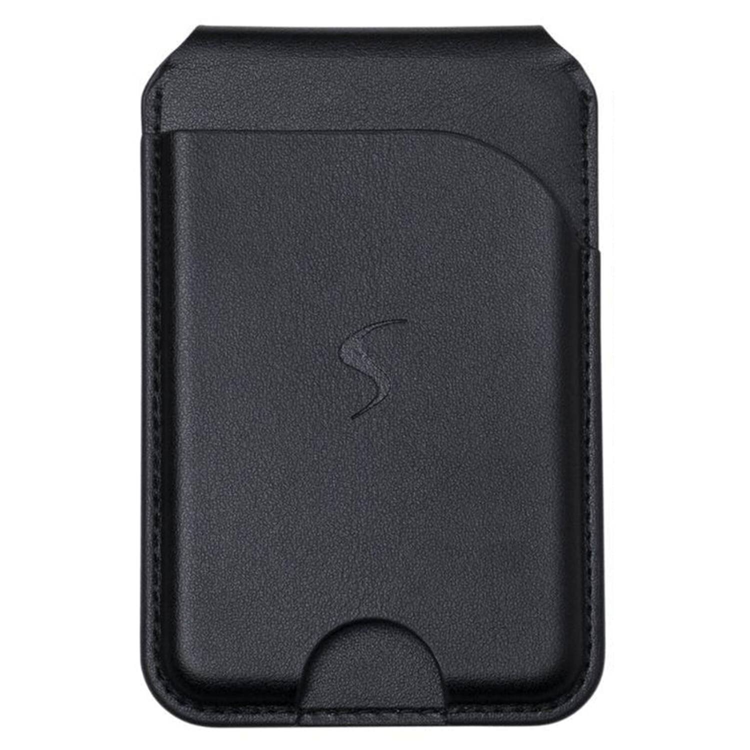 Scapade - MagCard Magnetic Card Holder for Smartphone - Black