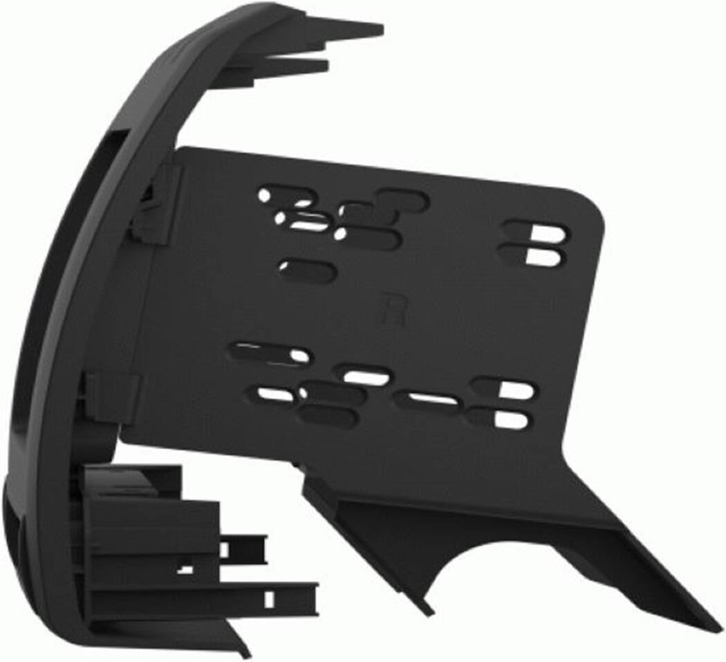 Alt View 13. Metra - Stereo Installation Kit for 2005-2011 Toyota Tacoma Vehicles - Matte Black.