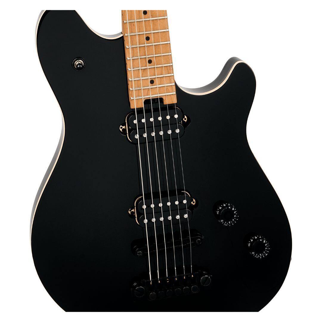 Left. EVH - EVH C18Wolfgang Special TOM, Baked Maple Fingerboard, Gloss Black.