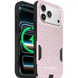OtterBox - Artist Edition MagSafe Commuter Series Case for iPhone 17 Pro Max - Love is in the Air Hearts