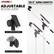 5 CORE, ADJUSTABLE BOOM ARM, 29.5" ARM LENGTH FOR PERFECT MIC POSITION, EASY KNOB ADJUSTMENT, EXTENDED TO FULL, CAN BE SHORTENED, MIC CLIP ADJUSTS TO 180°