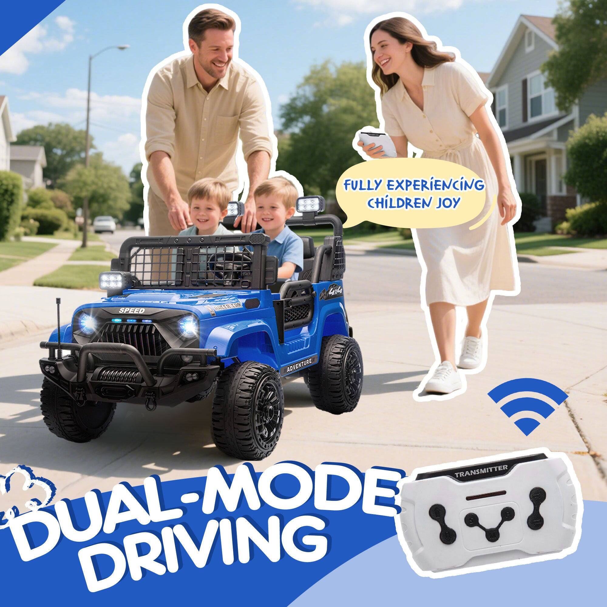 FULLY EXPERIENCING CHILDREN JOY  
SPEED MSCE 414  
ADVENTURE  
DUAL-MODE DRIVING  
TRANSMITTER