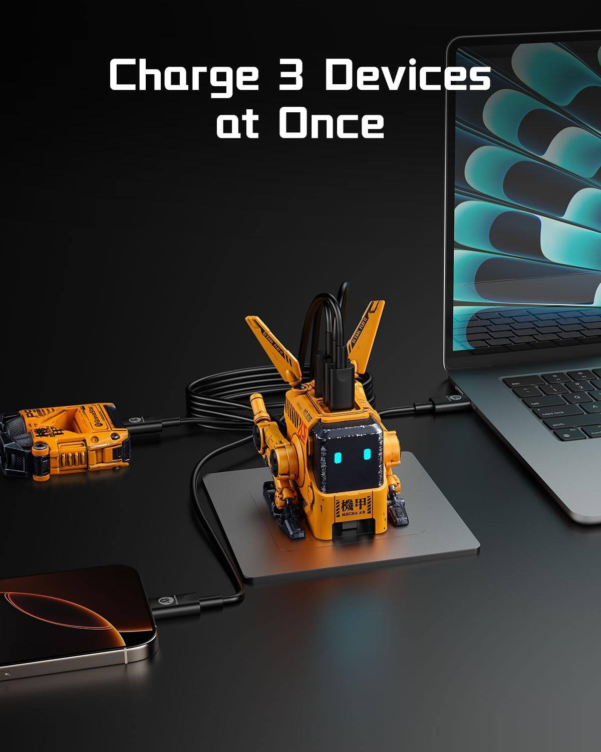 Charge 3 Devices at Once