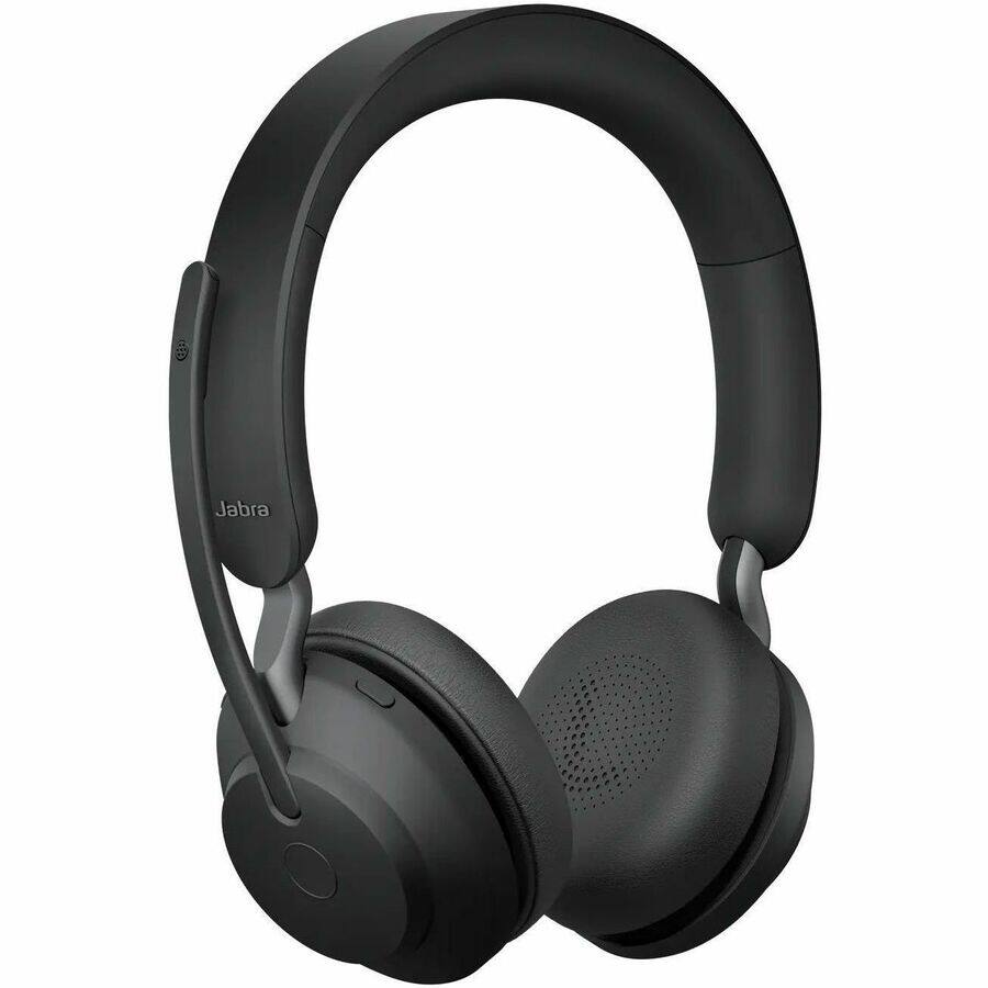 Alt View 8. Jabra - Jabra Evolve2 65 Headset - Microsoft Teams Certification - Stereo - Wireless - Bluetooth - 98.4 ft - On-ear - Blue.