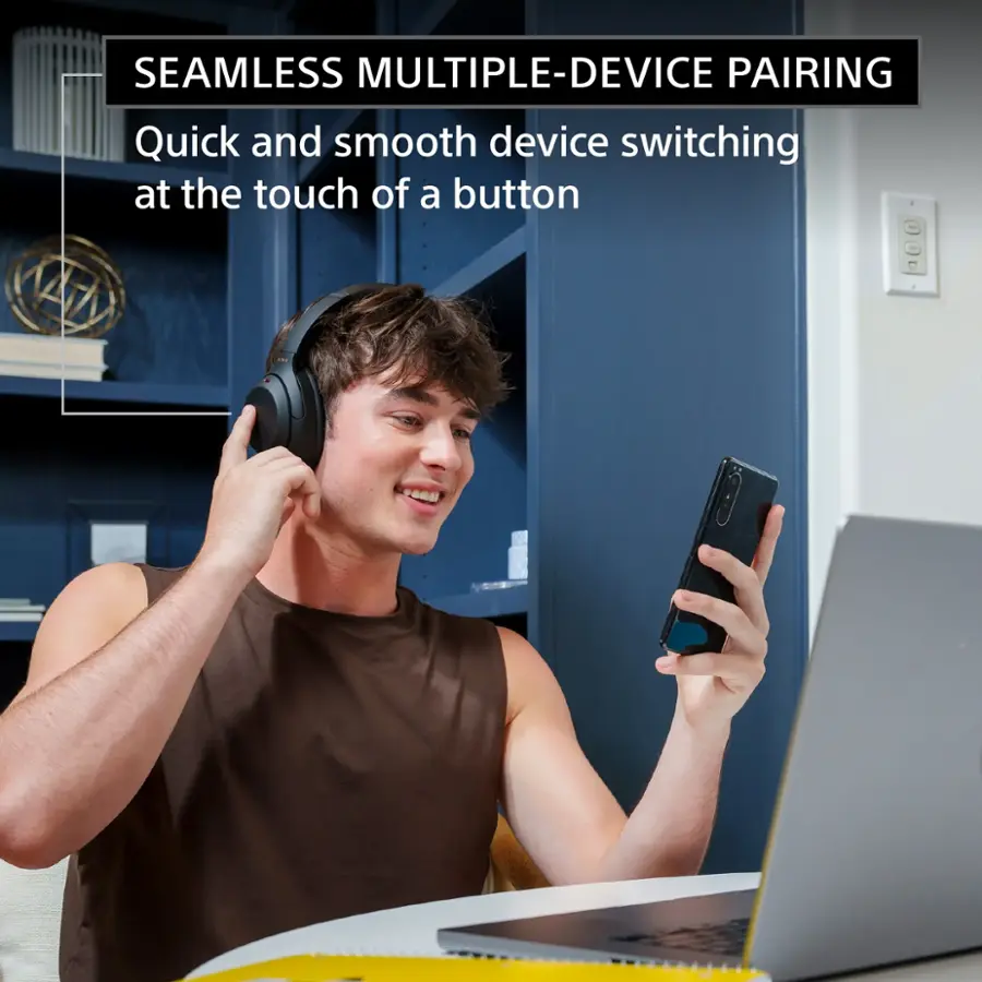 Seamless Multiple-Device Pairing: Quick and Smooth Device Switching at the Touch of a Button.
