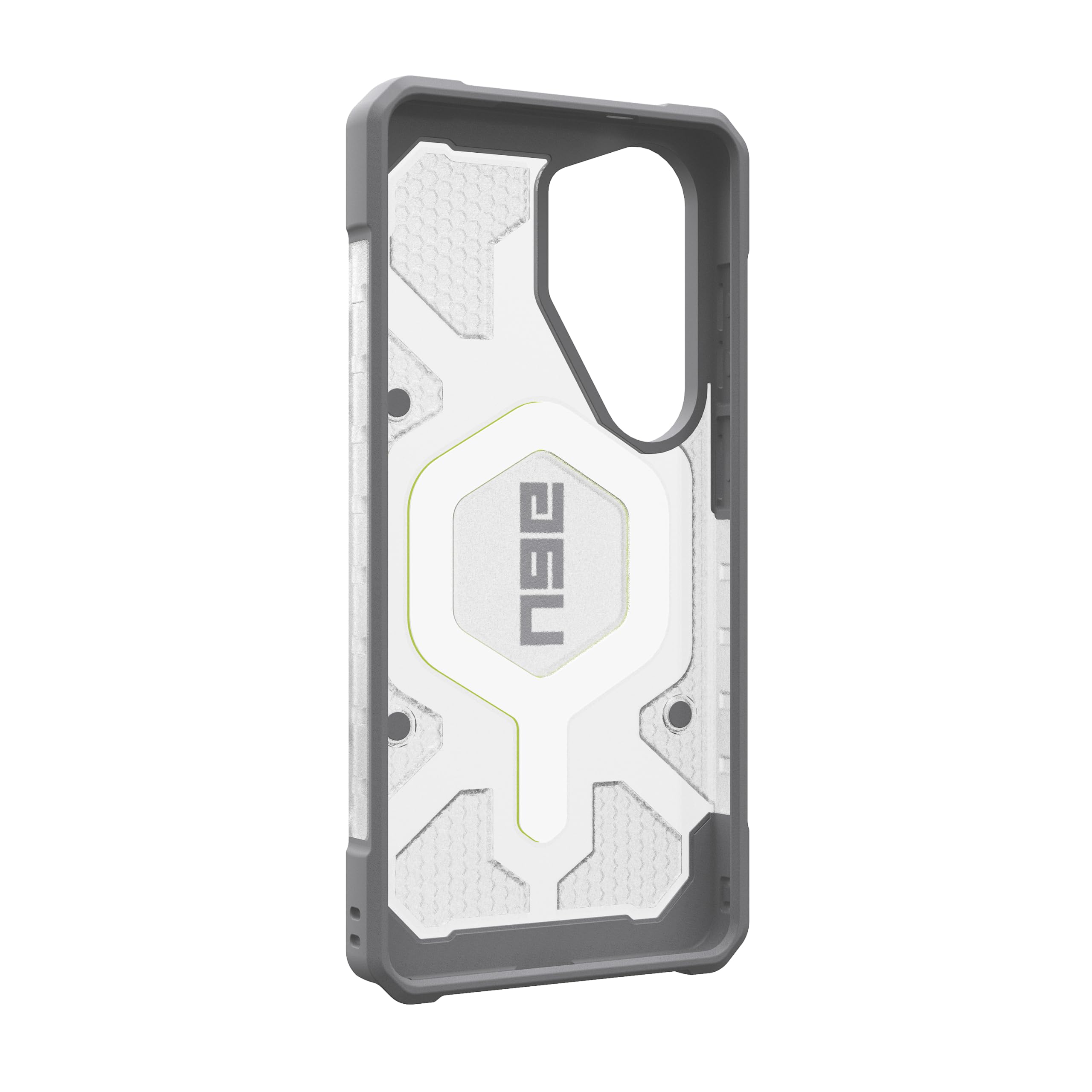 Alt View 8. UAG - Samsung Galaxy S26 Ultra Case w/ Glow-in-the-Dark Magnet & Adjustable Wrist Lanyard, Translucent Magnetic Rugged Cover - Active Neon.