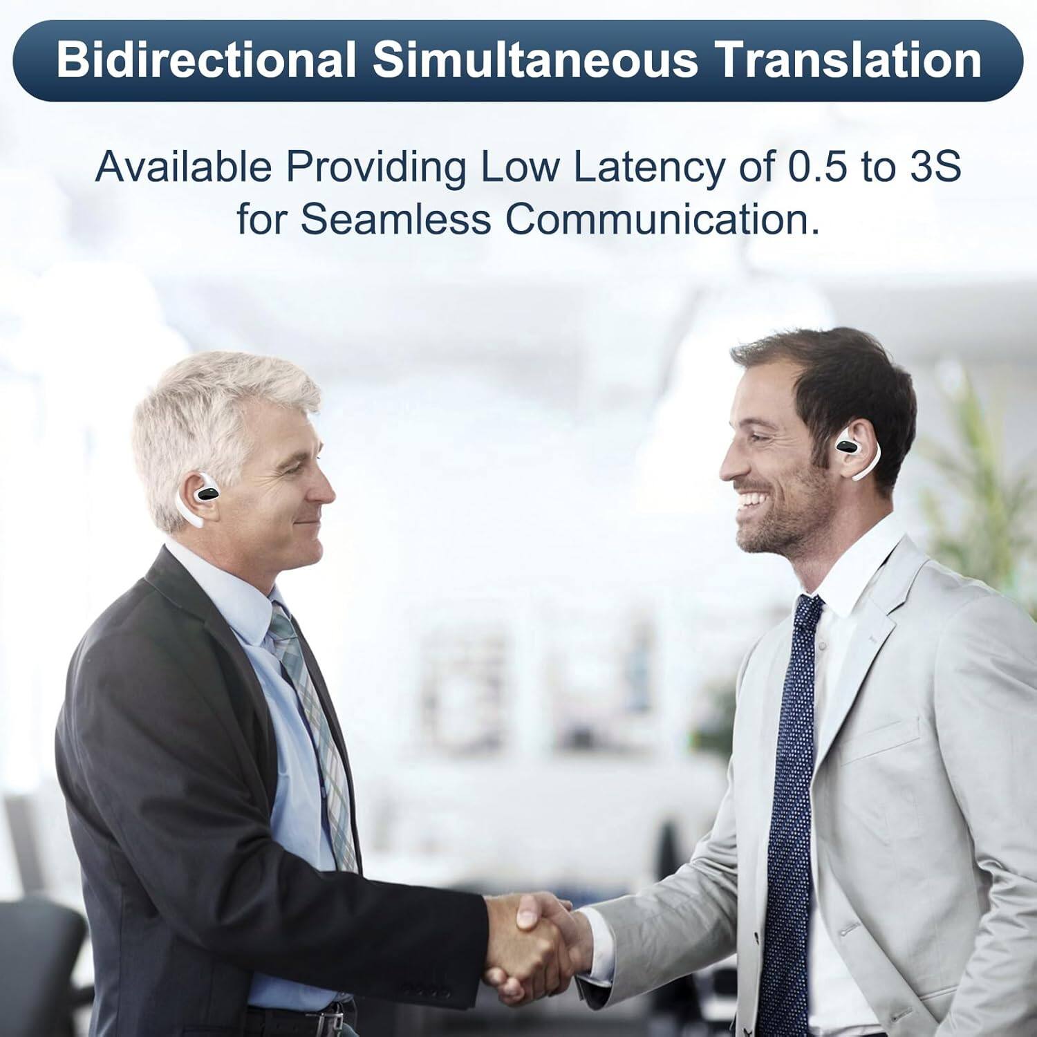 Bidirectional Simultaneous Translation  
Available Providing Low Latency of 0.5 to 3S for Seamless Communication.