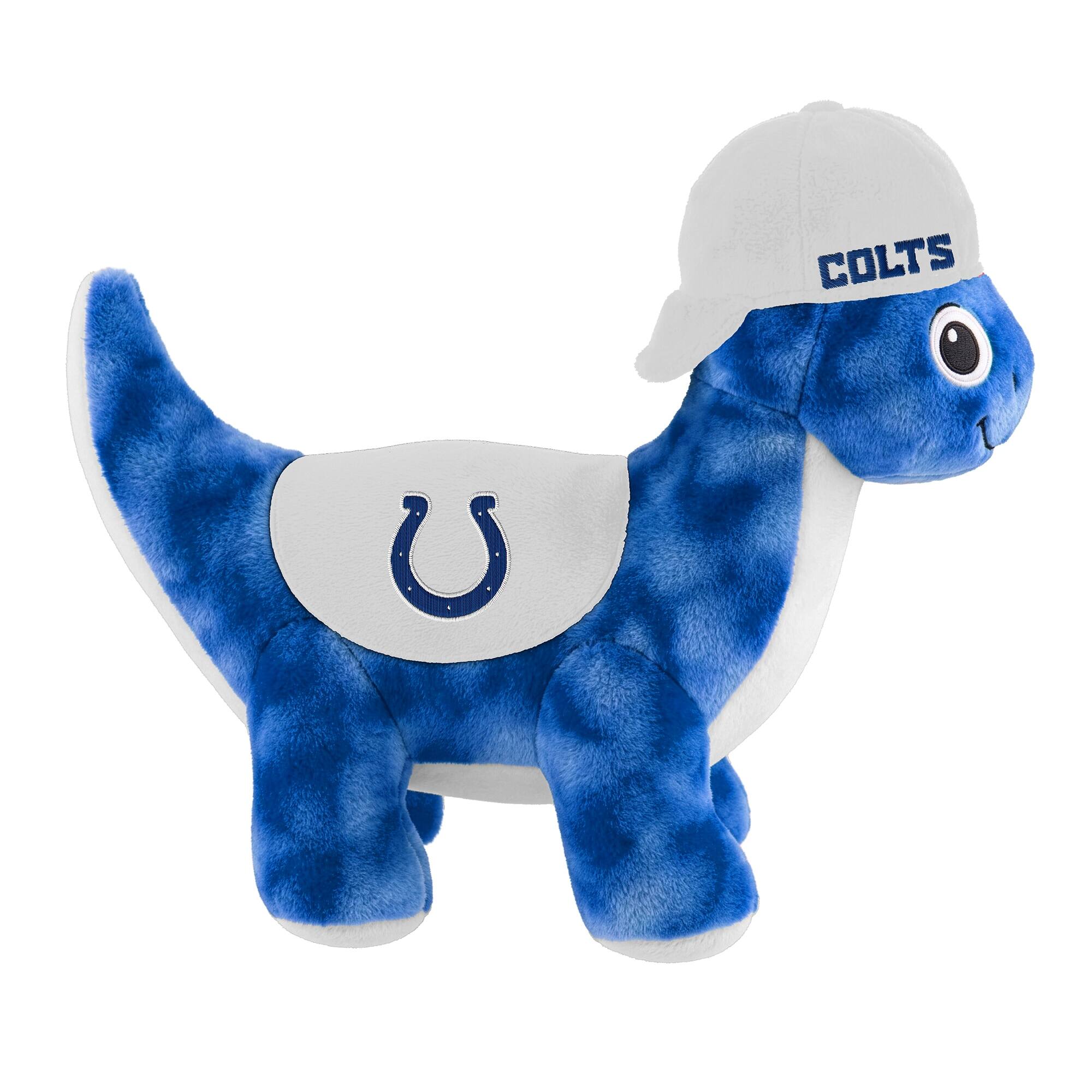 Alt View 1. Sporticulture - Indianapolis Colts Huddle Plush Fanasaur - Multicolor.