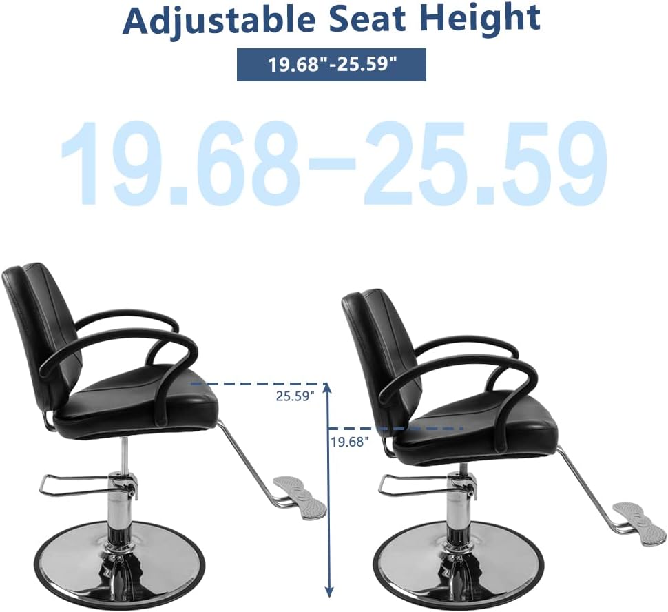 Adjustable Seat Height 19.68"-25.59"  
19.68-25.59