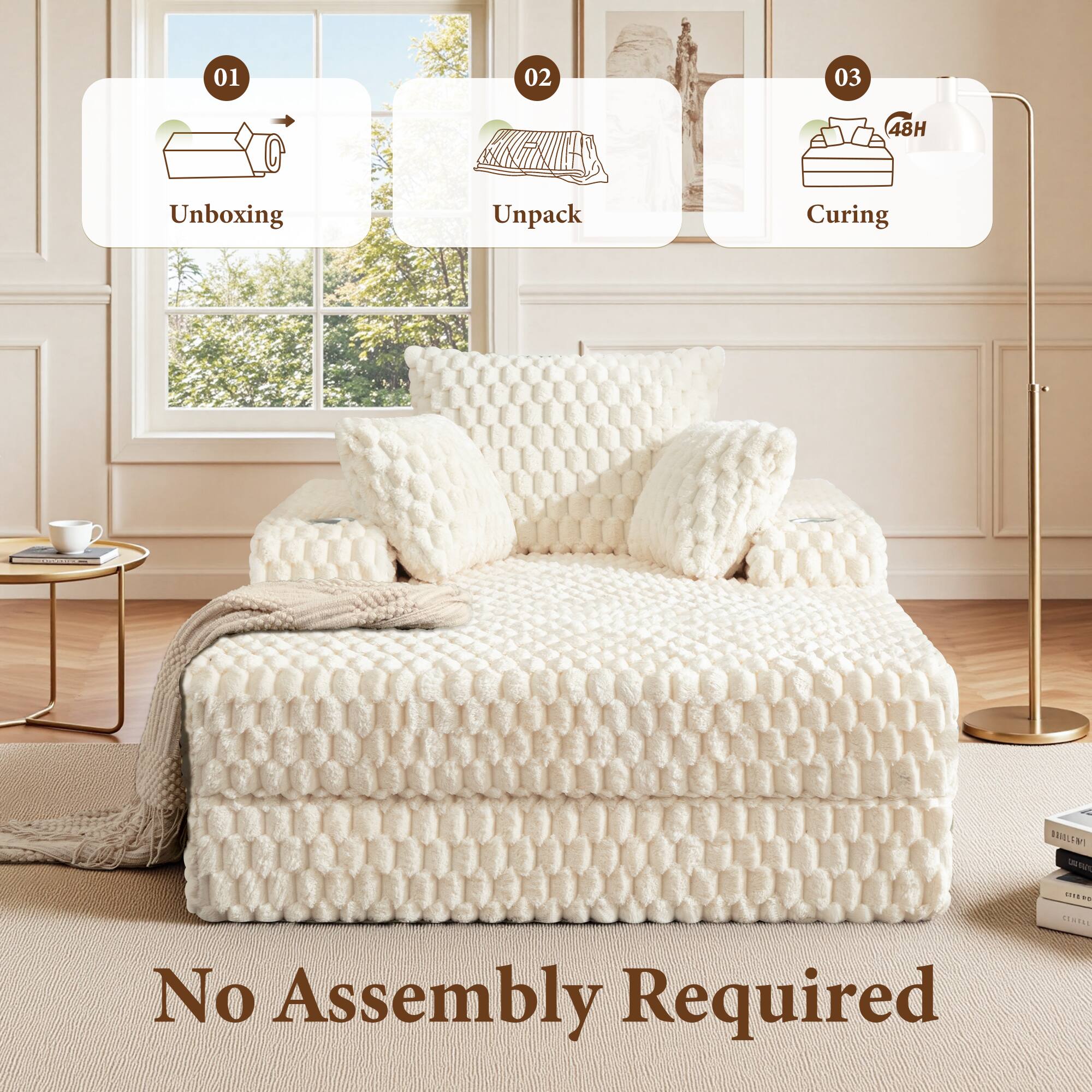 01 02 03 48H Unboxing Unpack Curing SAILANL ST No Assembly Required