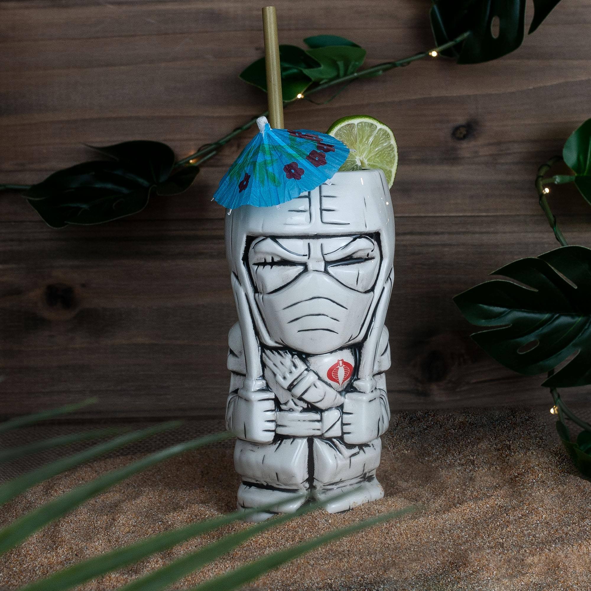Alt View 3. G.I. Joe - Geeki Tikis G.I. Joe Storm Shadow Ceramic Mug | Holds 16 Ounces - White.