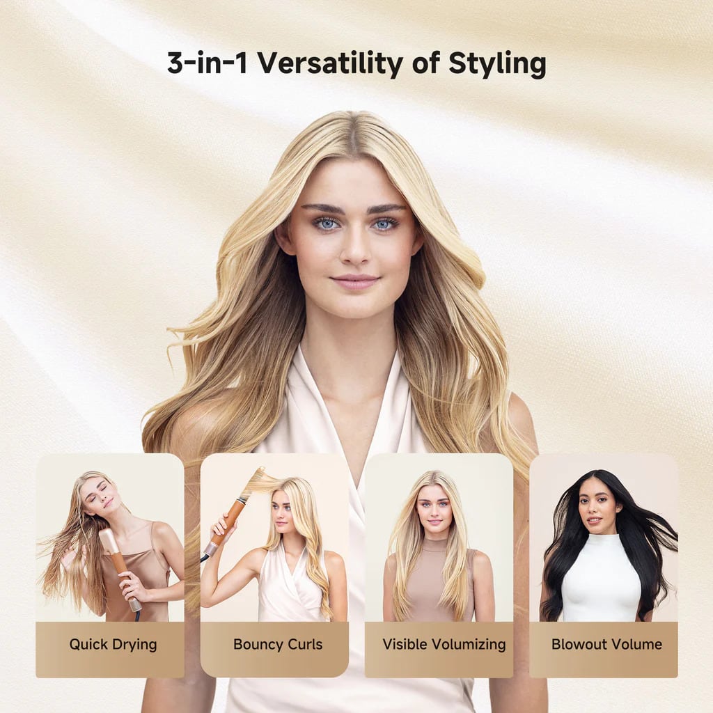Dreame AirStyle Suite Hair Styler – 3 in 1 Air Styling Tool with