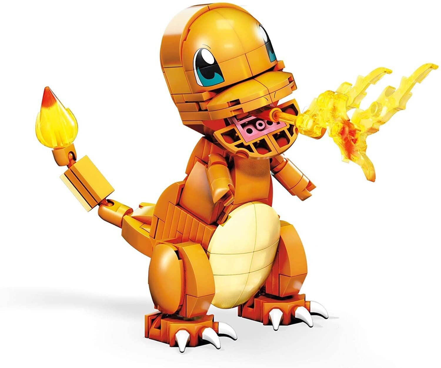 Mega Bloks - Pokemon: Charmander, 180 Piece Building Toy Set - Collectibles - Multicolor