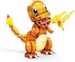 Mega Bloks - Pokemon: Charmander, 180 Piece Building Toy Set - Collectibles - Multicolor