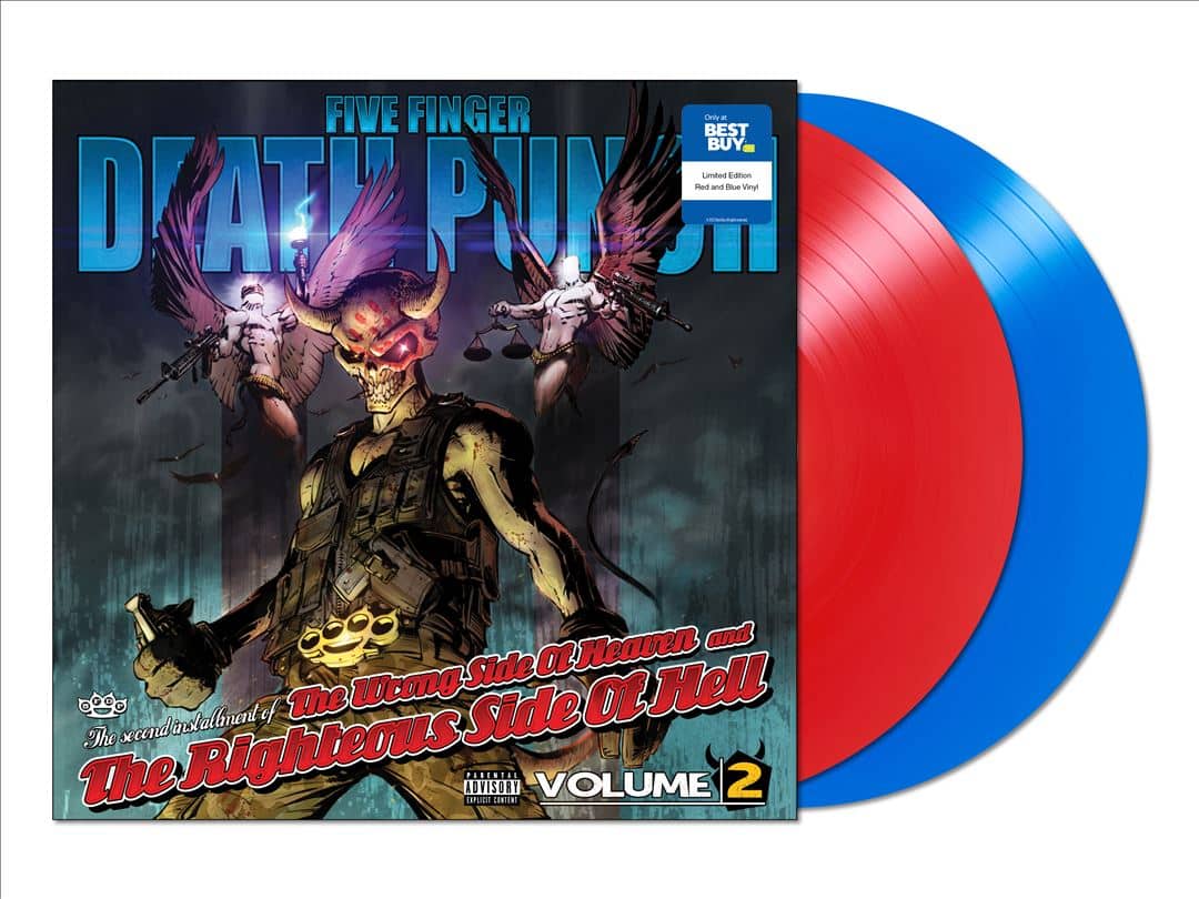 Front. Wrong Side of Heaven and the Righteous Side of Hell, Vol. 2 [Opaque Red and Opaque Blue Vinyl] [Only @ Best Buy] [LP].