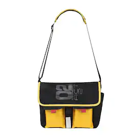 Skar Audio - Collaboration Series Crossbody Shoulder Messenger Bag For Hatsune Miku & Kagamine Rin/len In the mens-like - Yellow W26×H29×D9(cm) Kagamine Rin/Len