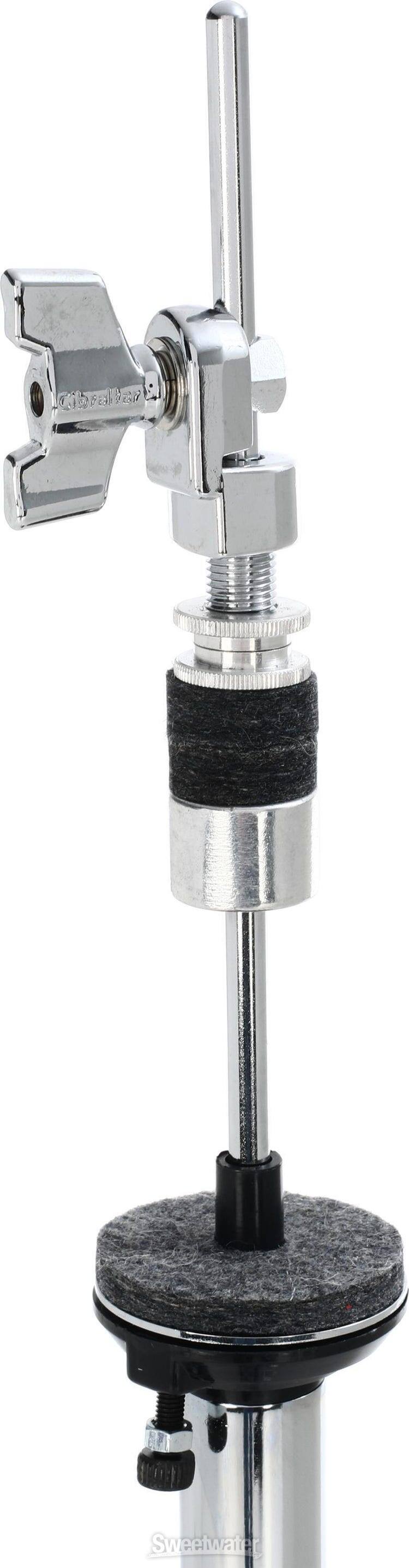 Left. Gibraltar Hardware - Moveable Leg Hi Hat Stand, with Direct Pull Drive System, and Five Step Tension Adjustment.