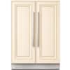 Front. Ca'Lefort - 24 Inch Panel Ready Wine and Beverage Refrigerator - 60 Can and 20 Bottle Wine Fridge Dual Zone (Panels Not Included) - Stainless Steel.