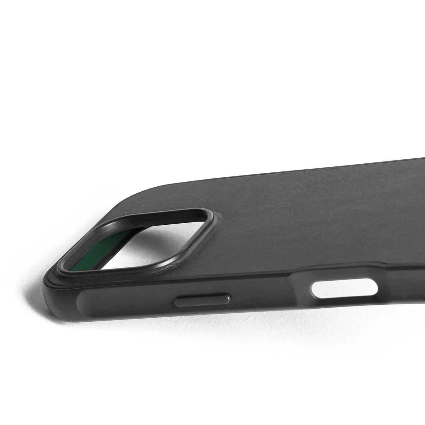 Alt View 6. Mujjo - iPhone 16 Pro Shield Case - Black.