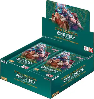 Bandai - One Piece - Trading Card Game: Two Legends - Booster Box (OP08) Bandai - One Piece - Trading Card Game: Two Legends - Booster Box (OP08)
