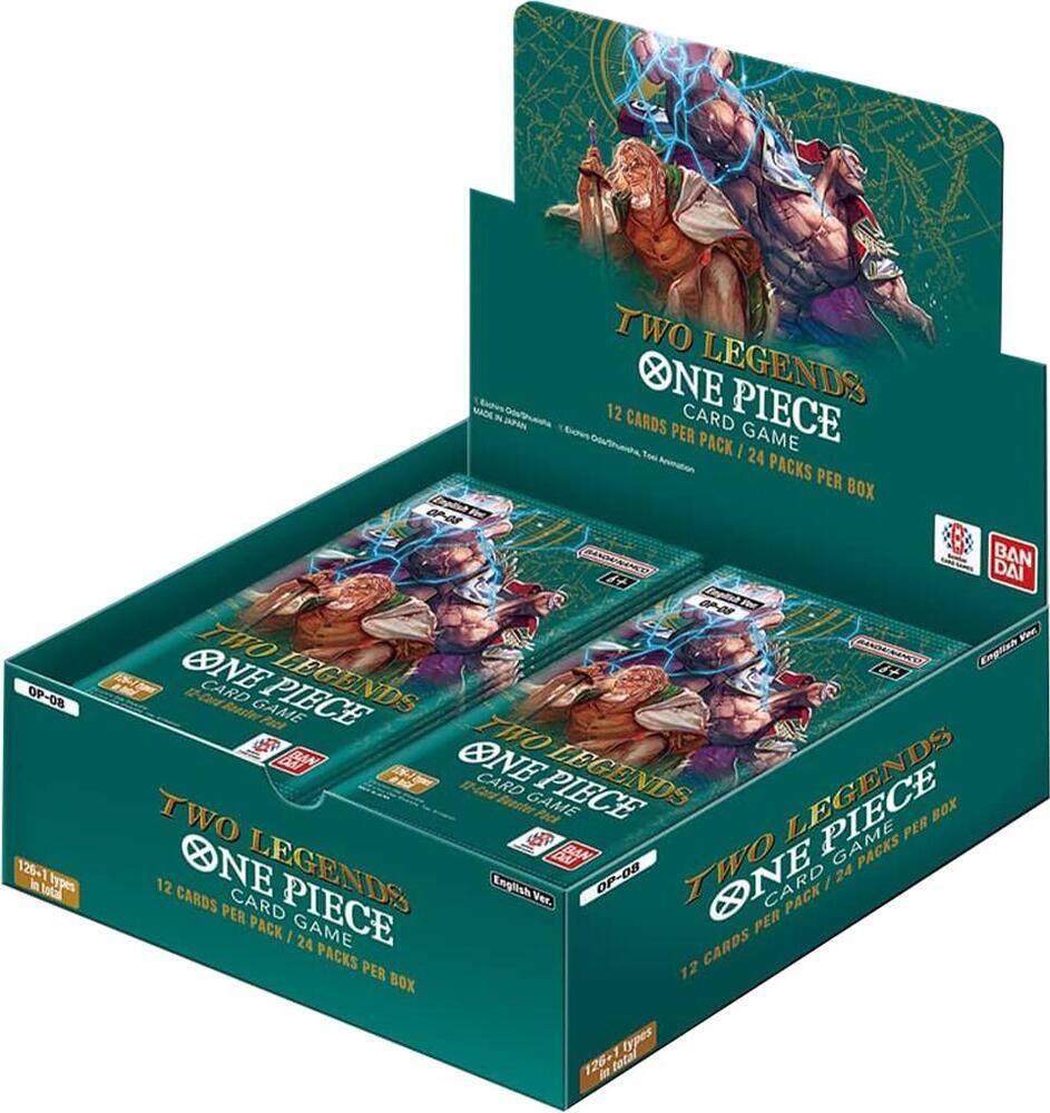 Bandai - One Piece - Trading Card Game: Two Legends - Booster Box (OP08)