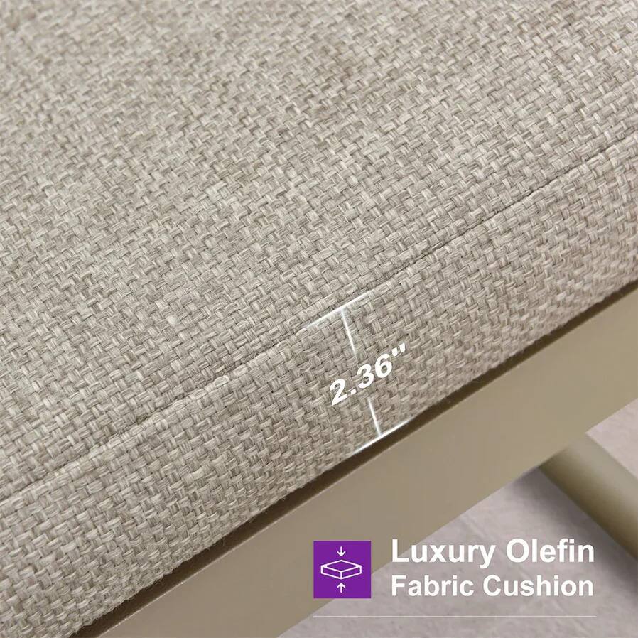 2.36" Luxury Olefin Fabric Cushion