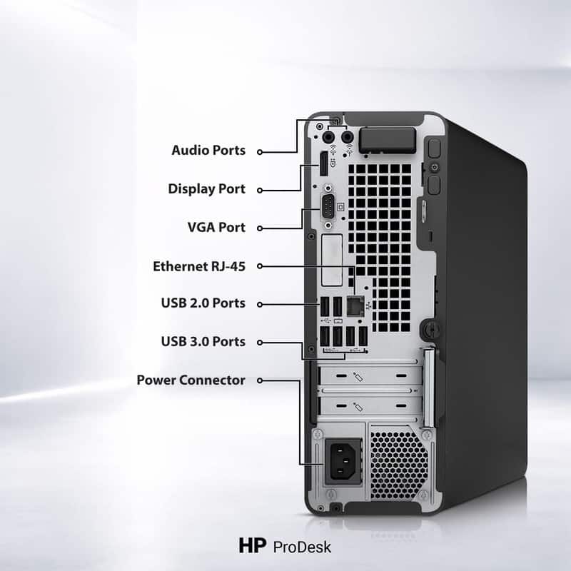 HP Refurbished Excellent ProDesk 400 G5 SFF Desktop PC | Intel i5