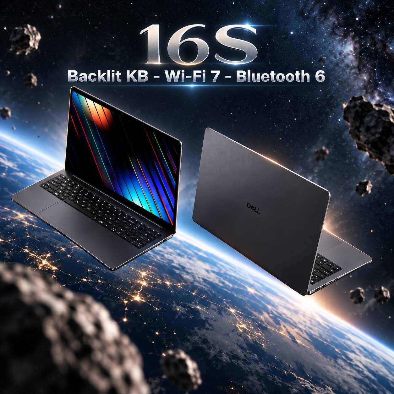 Dell Upgraded 16S Laptop 16.0 WUXGA Display (Ultra 7 355, 16GB, 1TB SSD ...