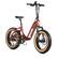 Angle. Aventon - Sinch Step-Through Foldable Ebike w/ 40 mile Max Operating Range and 20 MPH Max Speed - Bonfire Red.