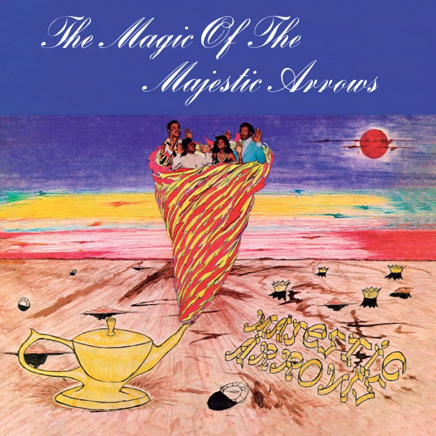 Majestic Arrows - The Magic of the Majestic Arrows - Blue  - VINYL LP