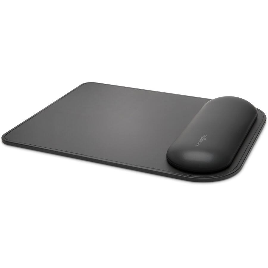 Alt View 1. Kensington - Kensington ErgoSoft Wrist Rest Mouse Pad - 0.83" Height x 7.68" Width - Gel - Skid Proof - Unknown.