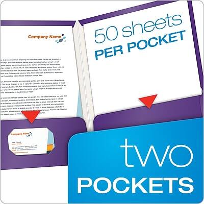 Company Name

50 sheets PER POCKET

two POCKETS