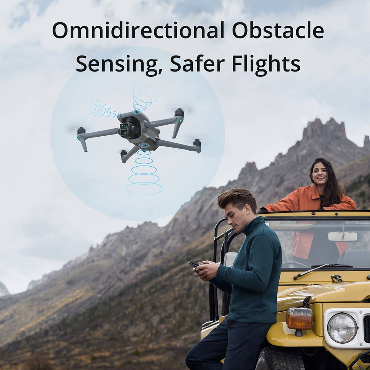 Omnidirectional Obstacle Sensing, Safer Flights