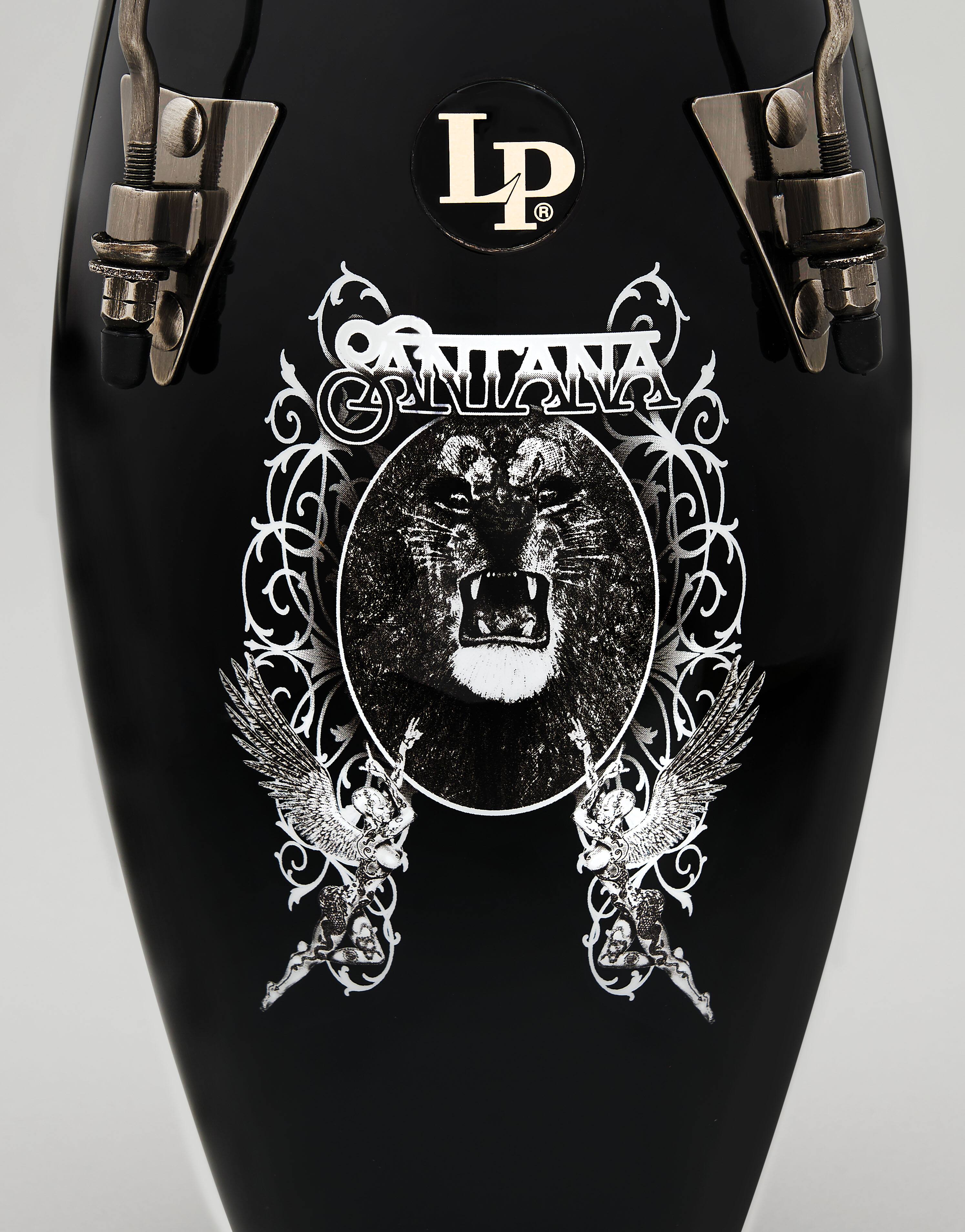Left. Latin Percussion - Santana Lion Mini Conga.