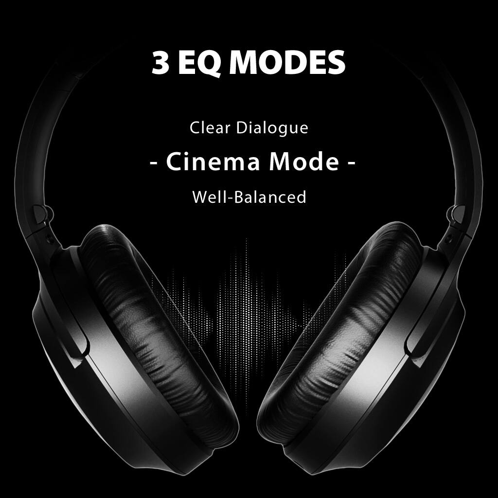 3 EQ MODES

- Clear Dialogue
- Cinema Mode
- Well-Balanced