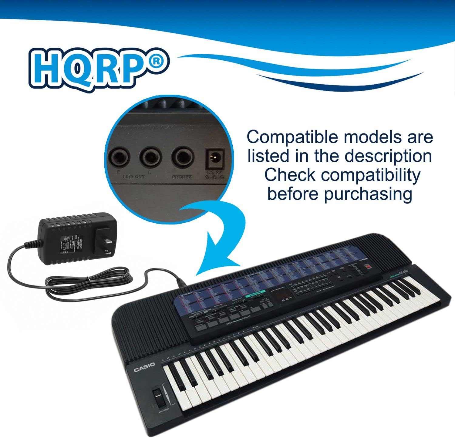 HQRP®

Compatible models are listed in the description. Check compatibility before purchasing.

CASIO