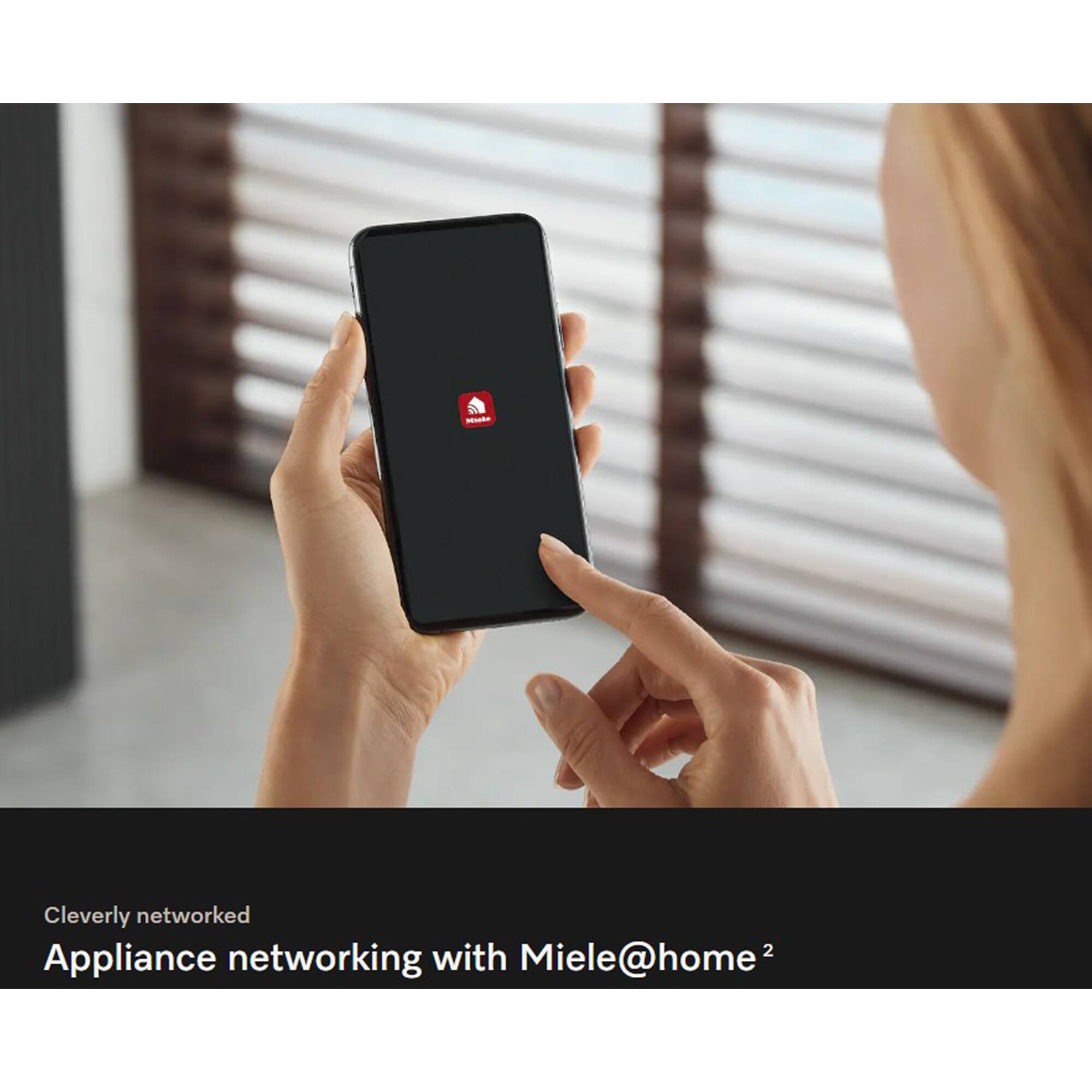Cleverly networked  
Appliance networking with Miele@home²