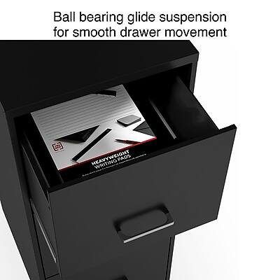 Ball bearing glide suspension for smooth drawer movement

HEAVYWEIGHT WRITING PADS