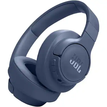 Front. JBL - JBL - Tune 770NC Adaptive Noise Cancelling Wireless Over-Ear Headphone - 2024 - Blue - Blue.