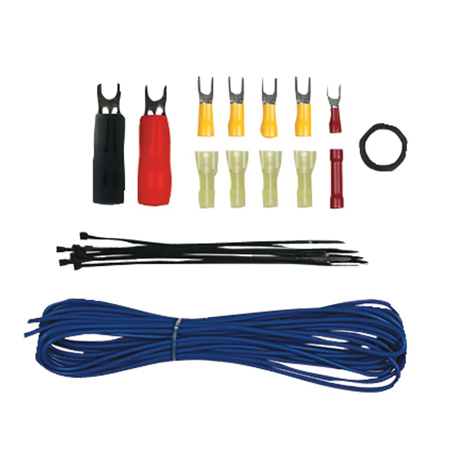 Back. T-Spec - v6 SERIES 1000W 4-Gauge Mini ANL Amp Installation Kit with RCA Cables - Red.