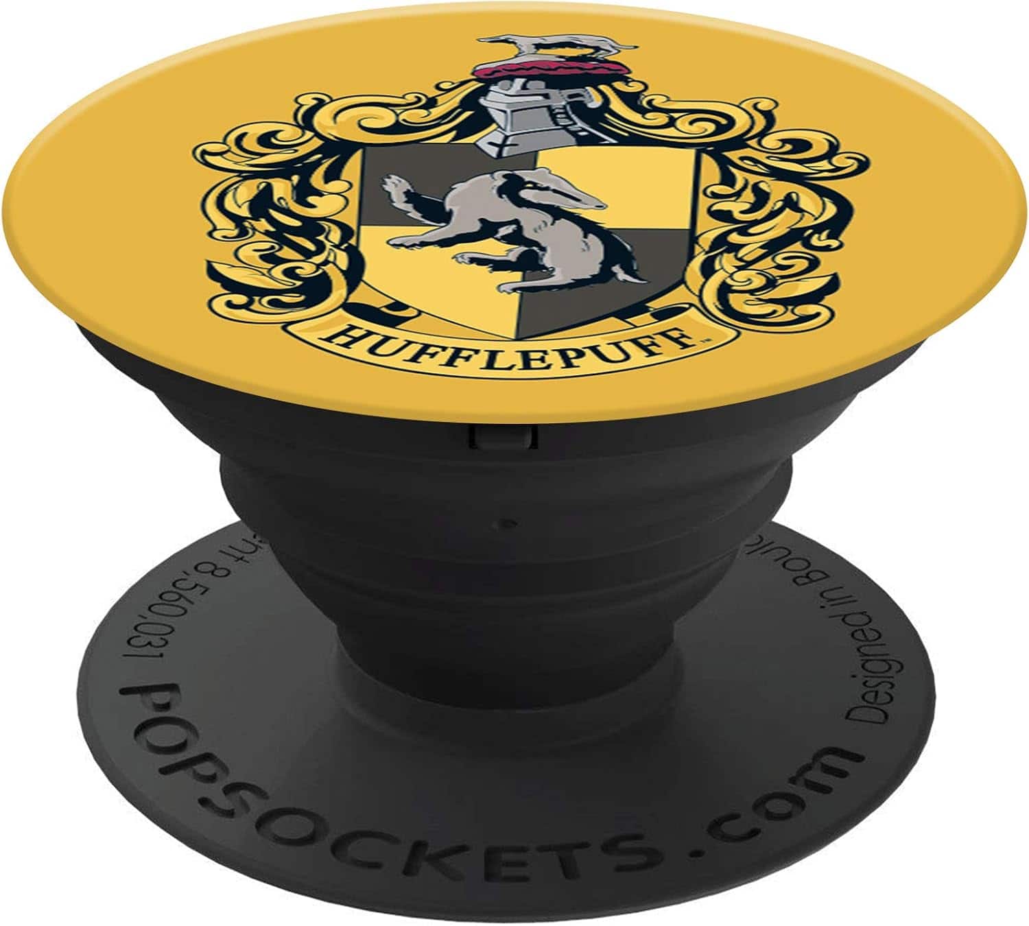 PopSockets - HOGWARTS Harry Potter Expanding Grip Stand Mount - Hufflepuff