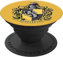 PopSockets - HOGWARTS Harry Potter Expanding Grip Stand Mount - Hufflepuff
