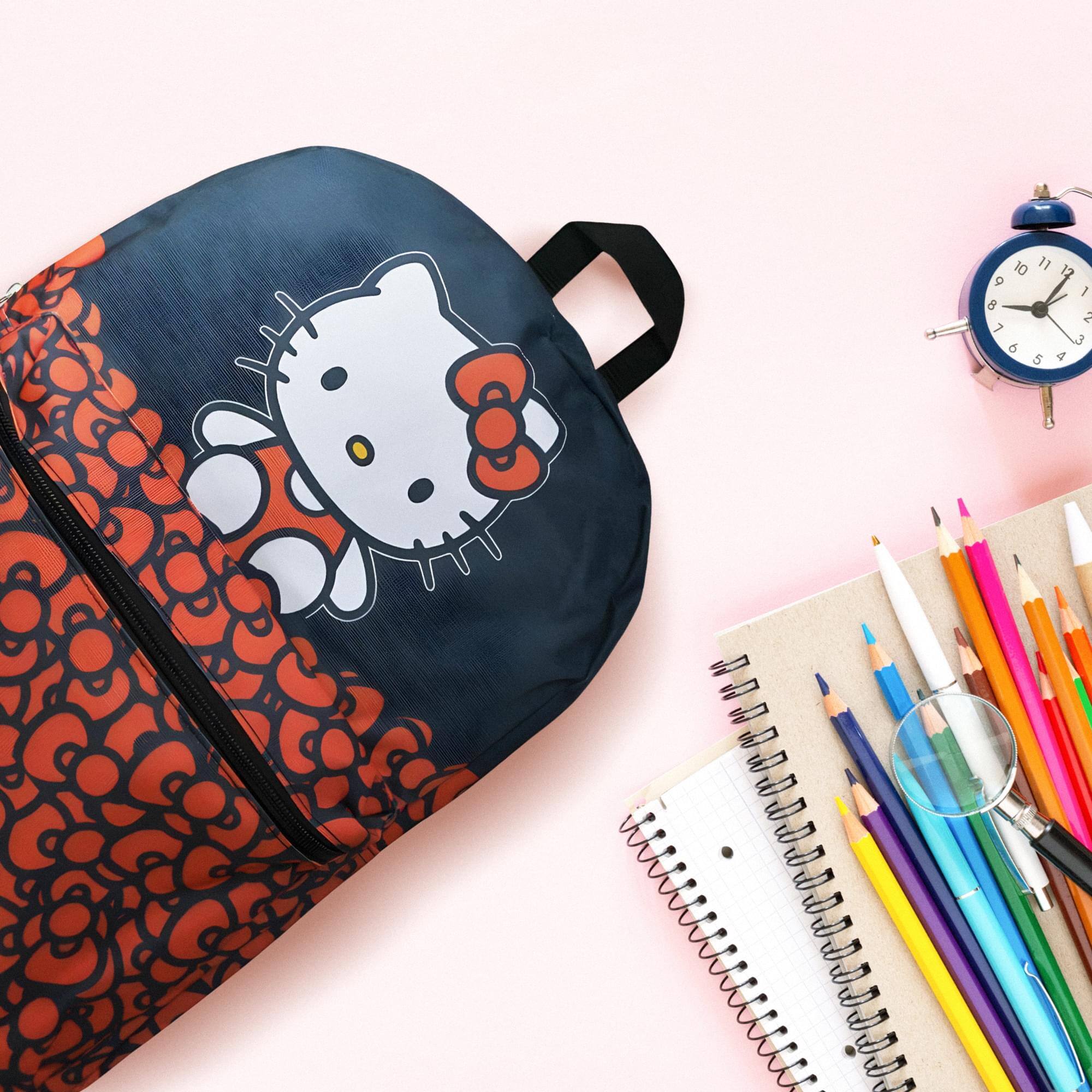 Alt View 10. Hello Kitty - Sanrio Hello Kitty Red Bows 16 Inch Kids Backpack - Red.